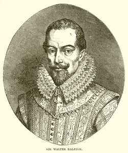 Sir Walter Raleigh av English School