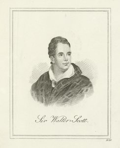 Sir Walter Scott av English School