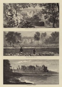 Sir Walter Scott Centenary (gravyr) av English School