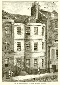 Sir Walter Scotts hus, Castle Street