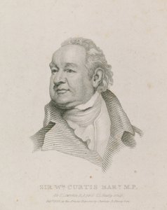 Sir William Curtis, borgmästare i London av English School
