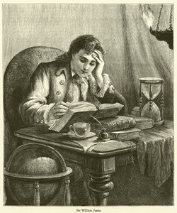 Sir William Jones (gravyr) av English School