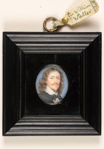 Sir William Waller (akvarell på veläng) av English School