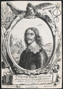 "Sir William Waller, riddare generalmajor i parlamentets armé och medlem av ye Honoble. Underhuset