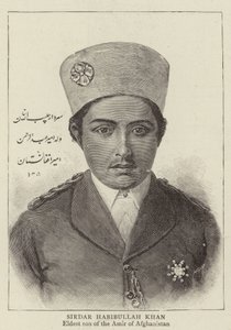 Sirdar Habibullah Khan (gravyr) av English School