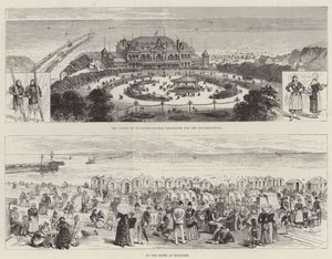 Skisser av Boulogne (gravyr) av English School
