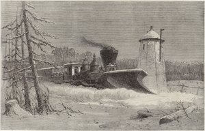 Snöplog på Grand Trunk Railway av English School