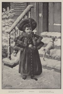 Snöbollar (litho) av English School