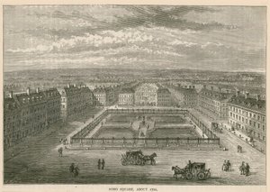 Soho Square, omkring 1700 av English School