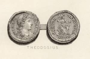 Solidusmynt från Theodosius den stores tid