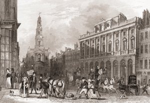 Somerset House, The Strand, London, England av English School