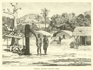 Sonthal Village, Rajmahal Hills av English School