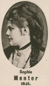Sophie Menter (gravyr) av English School
