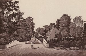 Southend-on-Sea: Prittlewell (litografi) av English School