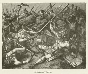 Spartacus död av English School