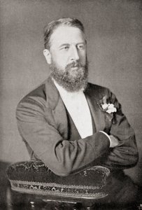 Spencer Compton Cavendish, från "Gladstone: The Man and the Statesman", av David Williamson, publicerad 1898 (litho)