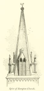 Spire of Bampton Church av English School