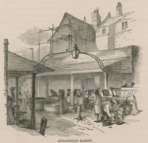 Spitalfields Market, London av English School