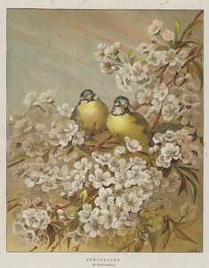 Springtime (kromolit) av English School