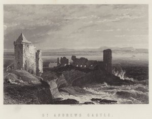 St Andrews Castle (gravyr) av English School