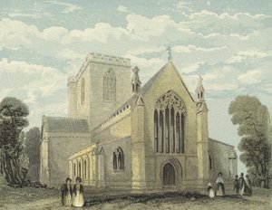 St Asaphs Cathedral, West End av English School