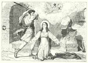 St Cecilia (gravyr) av English School