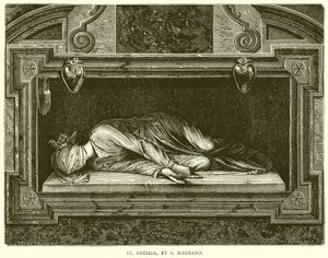 St. Cecilia, von S. Maderno