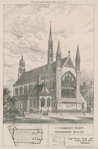 St Cuthberts Church, Kensington av English School