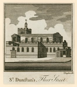 St Dunstans, Fleet Street, London av English School