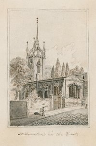 St Dunstans i öst, London av English School