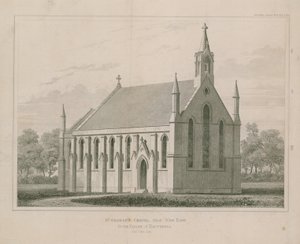 St Georges Chapel, nära Nine Elms, Battersea av English School