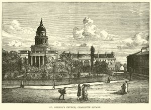 St Georges kyrka, Charlotte Square av English School