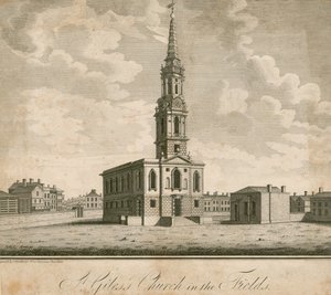 St Giles in the Fields, London av English School