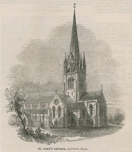 St Johns Church, Notting Hill, London av English School