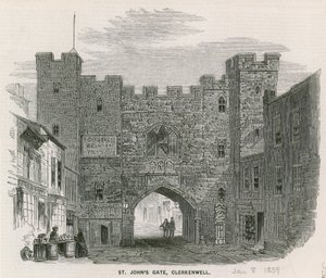 St Johns Gate, Clerkenwell av English School