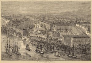 St Katherines Docks, London av English School