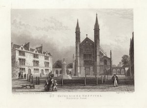 St Katherines sjukhus av English School