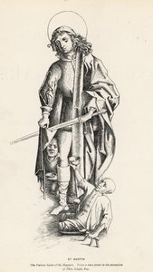 St Martin, tiggarnas skyddshelgon av English School