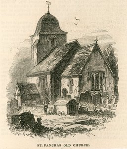 St Pancras Old Church, London av English School