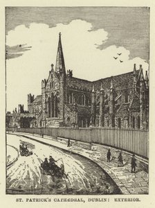 St Patricks Cathedral, Dublin, Exteriör av English School