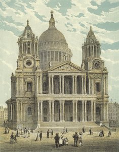 St Pauls Cathedral, Västfronten av English School