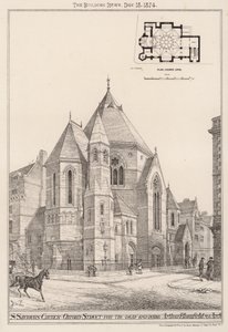 St Savios Church, Oxford Street, för dövstumma av English School