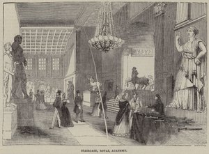 Trappa, Royal Academy, London av English School
