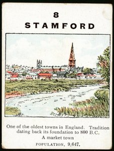 Stamford (lito i färg) av English School