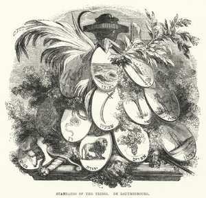 Standards of the Tribes, De Loutherbourg (gravyr) av English School