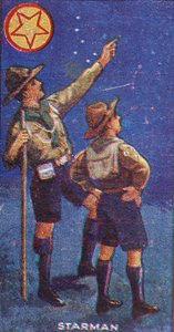 Starman Scout Badge, 1923 av English School