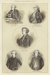 Statsmän från 1700-talet av English School