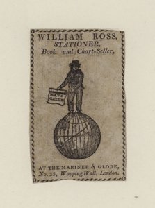 Skrivare, William Ross, byteskort av English School