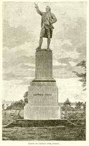 Staty av kapten Cook, Sydney av English School