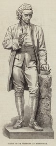 Staty av Dr Priestley i Birmingham (gravyr) av English School